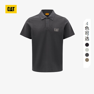Cat short-sleeved polo shirt for men, reflective printed pique fabric, breathable, comfortable, soft, trendy short t, iron gray xl