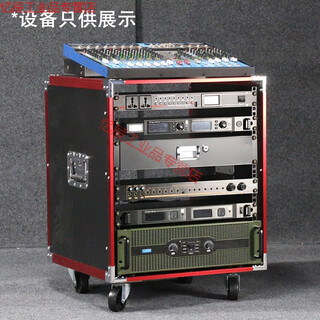 12u flight case 16u stage mixer shelf amplifier cabinet 10u red aluminum ktv microphone shock-proof chassis 12u reinforced cabinet + 2 pallets red aluminum