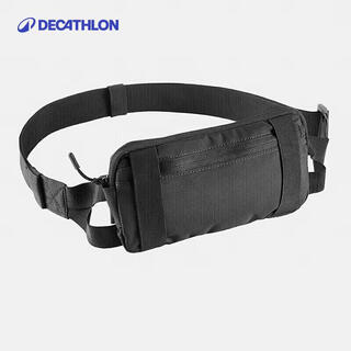 Decathlon running sports bag shoulder crossbody bag unisex cycling bag chest bag mobile phone bag midnight black 4331741