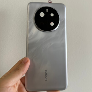 Honor magic7 back cover magic 7pro adapted mobile phone casing glass screen magic 7 battery cover disassembly not new magic7 moon shadow gray