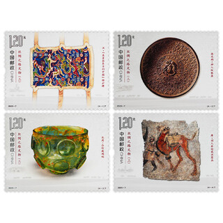 Guangbo collection 2025 stamps annual stamp set collection stamp set 2025-7 silk road cultural relics (3)