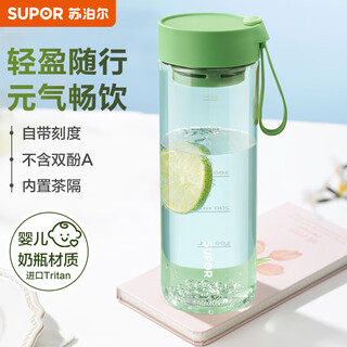 Supor plastic cup large-capacity sports water cup for men and women high-looking space cup student cup tritan summer water cup
