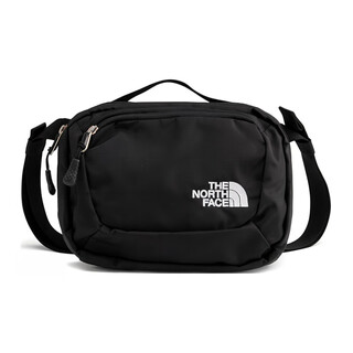 The north face 4l casual outdoor bag nylon black unisex couple style black