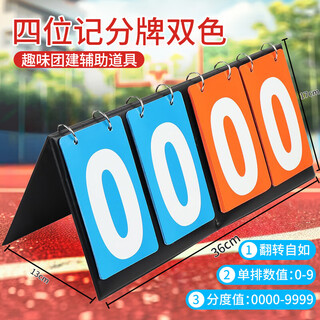 Mentojia scoreboard team building game props basketball football scoreboard counting game score card billiard table flip score card