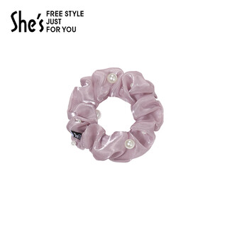 She s qianzi versatile ponytail hair rope coiled large intestine hair ring elegant rubber band headband birthday gift for girlfriend