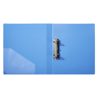 齐心（COMIX） TC532A-D-X 蓝色 办公必备 文件夹 A4 1.5寸2孔D型夹（10个装）