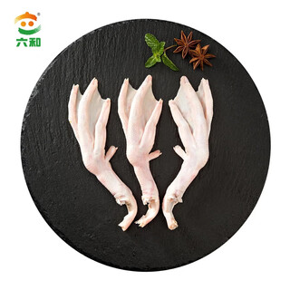 Liuhe duck feet 2jin jin equals 0.5kg cherry valley duck frozen bone-in duck feet spicy duck feet sauce braised ingredients