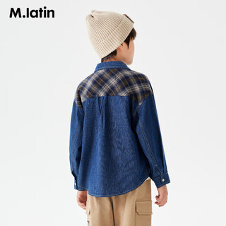 M.latin children's shirt 514615005d denim blue 140