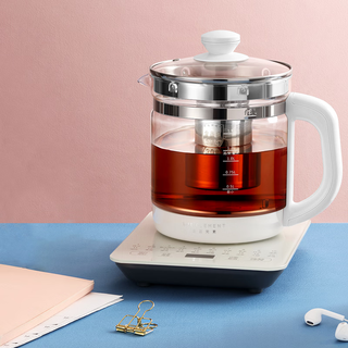 Life element tea-making health pot multi-functional scented tea steaming constant temperature insulation household tea maker with tea filter 1.8l large capacity multi-function health pot - d51