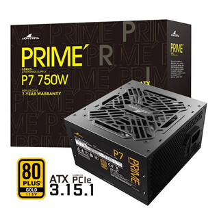 长城（Great Wall）PRIME系列台式机主机机箱电脑电源 ATX3.1 P7金牌直出线750W