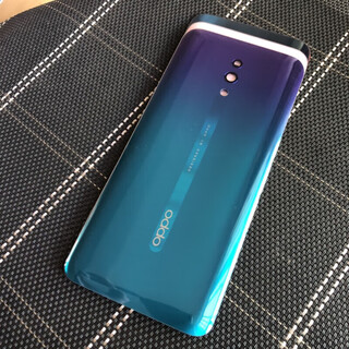 Oppo z original glass back cover mobile phone battery cover renz original back shell refurbishment repair self-replacement reno three-hole nebula purple