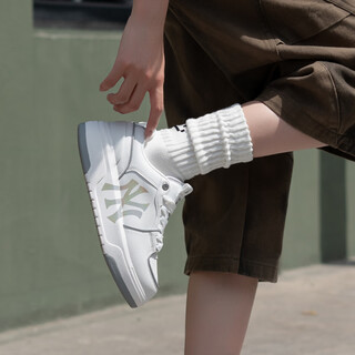Mlb official sports shoes for women, retro trendy casual sneakers, versatile outdoor senior shoes, trendy 3asxclb3n new york yankees/silver 42.5 270