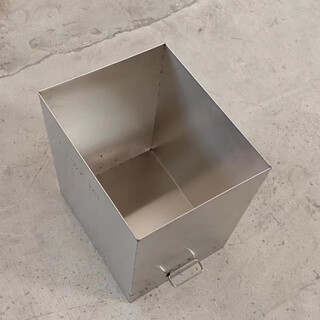 General medical transfer cart stainless steel cart treatment garbage transfer cart waste collection turnover box hospital clinic aseptic movement stainless steel inner bucket (201)