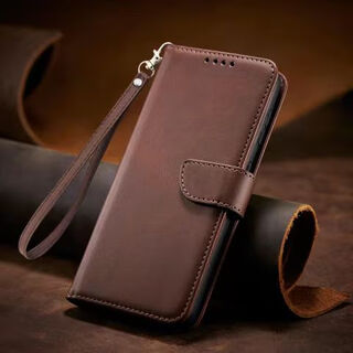 Jiusuo is suitable for huawei huawei enjoy 70x flip phone case, xiangxiang 70x all-inclusive anti-fall protective case, high-end wallet style, card plug-in style, men's business-specific female protective case 7, dark brown, high-quality cowhide pattern, all-inclusive wallet style + with the same lanyard huawei enjoy 70x