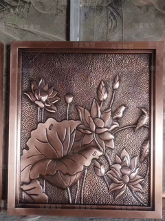 Customized large-scale cultural wall relief forged copper pure copper sculpture relief wall cultural wall campus cultural decoration mural cast copper sculpture custom deposit