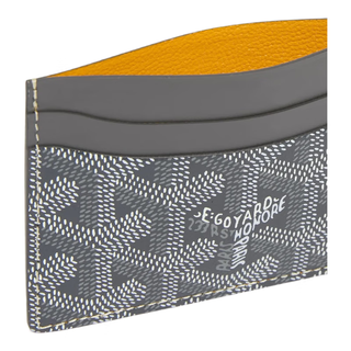 Goyard goya card holder for men and women, document holder, credit card holder, wallet, fashionable and versatile, gray