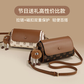 Scarecrow bag women's bag 2025 new light luxury versatile shoulder crossbody bag boston bag birthday gift for girlfriend and wife