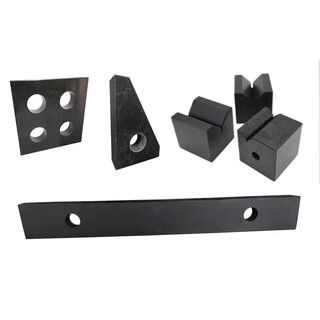 Marble flat ruler 000 level high precision jinan qing machine tool inspection guide rail inspection vertical parallel jinan qing 1000*80*80 four sides 00 level