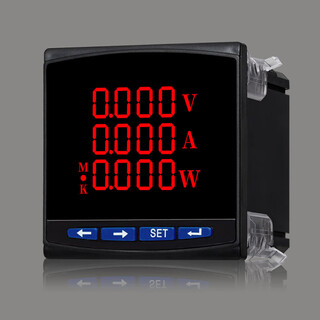 Single-phase current voltage power combination meter integrated digital display ac voltmeter ammeter power meter frequency meter single-phase current voltage power combination meter 72*72