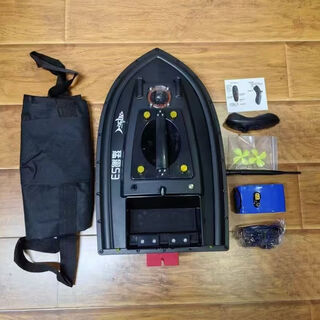 猛禽S3遥控打窝船12V智能拉网拖钩船GPS定位快艇高速可视拉钩 基础脱钩器款可视顺丰发