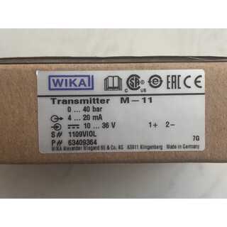 Wika wika m-11 sensor 0...40br brand new imported original