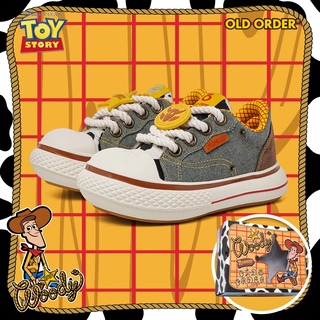 Old order-canvas shoes-toy story woody joint toystory woody casual shoes woody denim 38