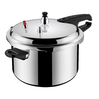 Shuangxi pressure cooker pressure cooker household gas stove induction cooker thickened explosion-proof large and small soup high pressure cooker special for open flame/3-4 people/22cm 5.5l