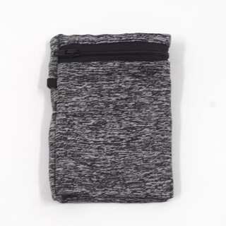 Xuanshi one piece outdoor sports travel wrist strap bag close-fitting running arm bag card bag coin purse student running bag gray