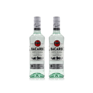 Bacardi white rum super rum bacardi rum baked mojito cocktail wine white rum 500ml*2 bottles get 1000ml