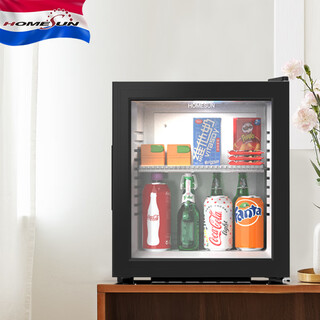 Homesun daijing all seasons hotel atour hotel room small refrigerator mini refrigerator small replaceable absorption semiconductor refrigerator embedded small refrigerator bcg-28a- (24l low noise)