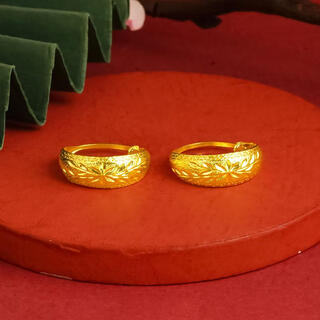 Kalain old phoenix 999 earrings gold silver ladies fading purse dragon and phoenix earrings ethnic style starry gold earrings flower earrings