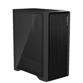 95% new gigabyte ghost black c103g chassis panoramic tempered glass side view compatible with 360 water-cooled radiator quick-release dust filter atx/front 360/vent panel