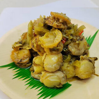 Fuzihao spicy scallops 200g*2 hot pot barbecue ingredients baby food shellfish seafood deep sea table mother's selection