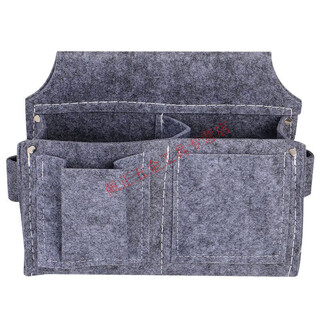Mielanat carpentry-specific belt-type thickened and wear-resistant construction site carpenter waist pocket nail pocket nail waist bag multi-functional tool bag nail pocket (without belt) (one set)