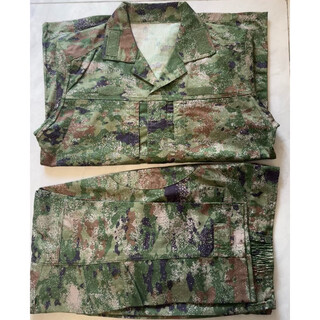 New genuine camouflage clothing original factory jungle desert winter and summer outdoor scratch-resistant wear-resistant tops and pants as training uniforms jungle summer clothing + pants 175/92-96