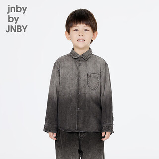 Jnby by jnby new jiangnan buyi children's shirt 25 spring boys and girls 1p1210980 960/denim medium gray 120cm