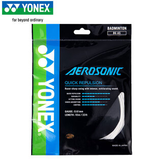 YONEX尤尼克斯羽毛球线高弹型yy细羽线高反弹比赛训练专业BG-AS白色 YONEX尤尼克斯羽毛球线高弹型yy细羽线高反弹比赛训练专业BG-AS白色