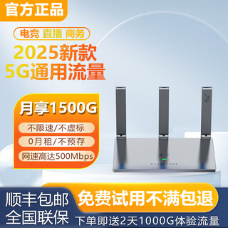 格行随身wifi6真5G官方正品车载便携式无线网卡免插卡路由器wifi6移动随身wifi5g2025带有屏幕彩屏款 【插电款】5GWiFi5（单网口）