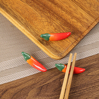 Mzxm japan imported quality small pepper chopstick holder set solid creative vegetable chopstick holder chopstick holder chopstick holder household small pepper chopstick holder individual package