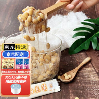 生活元素（LIFE ELEMENT）家用纳豆机智能全自动可做酸奶带陶瓷内胆小型日本技术专业发酵机 纳豆菌粉20小包