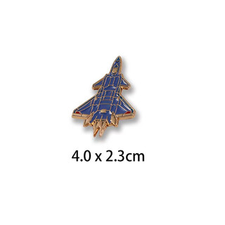 Weishini air show aerospace fighter badge y-20 h-6k teaching 8 j-20 uav model aviation aircraft metal brooch j-20-vyron