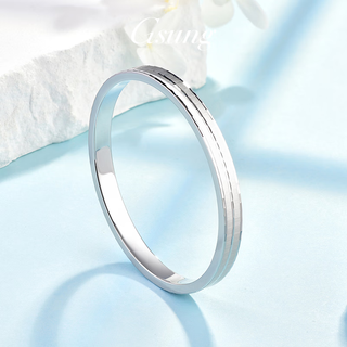 Gsung platinum double cat's eye solid oval bracelet pt950 imperial concubine pure platinum closed bracelet women's chinese valentine's day gift priced by gram contact before buying