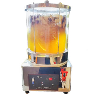 Haobo liren pear soup machine commercial small hanging pear soup machine 13/20/30 liters sour plum soup machine stirring large capacity explosion-proof glass bucket hot drink machine tea machine brewing scented tea self-service stall 20 liters (lr-20)