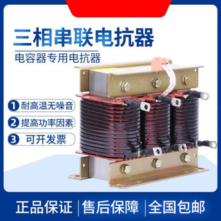 Three-phase series reactor capacitor cabinet capacitor dedicated cksg-2.1 low voltage filter compensation ac reactor 25kvar 6%
