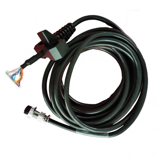 Bronte/huacheng robot controller hand control teaching pendant operation box communication line accessories 3/5 axis handle line (huacheng old model, round head 12 holes)