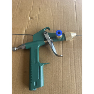 Huili's pneumatic shoe factory special glue repair gun, dark green