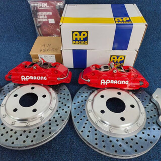 Brembo brake caliper modified f50v618z19zgt6 four-piston six-piston big abalone genuine dismantled car caliper set ap5200-four-piston/16-18-inch wheels