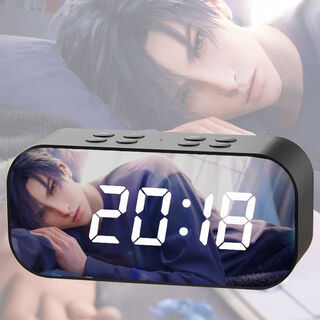 Love and deep space peripheral alarm clock qin che qi yu li shen shen xinghui bluetooth speaker audio clock watch birthday gift li shen 6