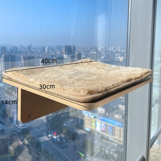 LNGA LANDGRE猫爬架墙壁式天空猫墙玻璃猫跳台太空舱猫窝猫树一体猫抓柱猫架子 玻璃猫跳台