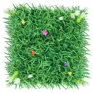 Duoxiu simulated plant wall, green plant wall background wall, green simulated plant mall advertising door head artificial decoration, encrypted seedling 30*30cm piece